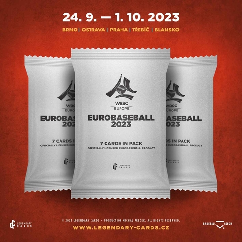 LC - WBSC EUROBASEBALL 2023 - 1 ks balíček