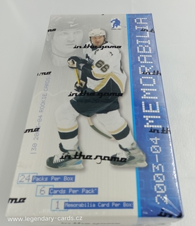 NHL - In the Game Memorabilia Box 2003/04